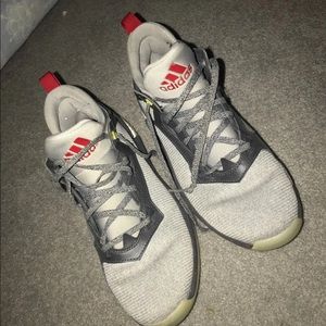 Adidas D Lillard 2 Boost Grey Heather